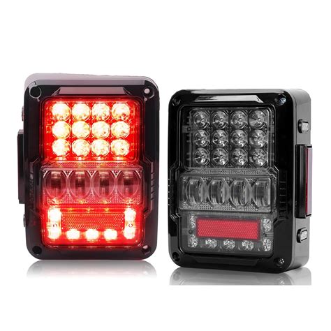 DOT Approved Led Tail Lights Rear Light Running Light Reverse Light ...