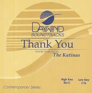 Thank You : Made Popular By: Katinas: Amazon.in: Music}