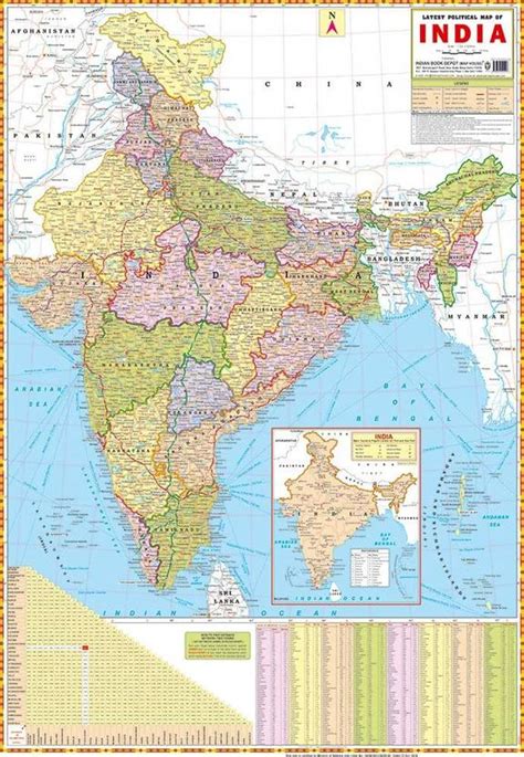 Learning Educational Charts for Kids | India Map Chart For Kids ...