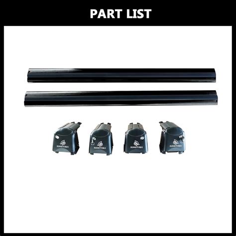 RAA ROKIOTOEX Roof Rack Crossbars - Fit 2023-2025 NIRO India | Ubuy