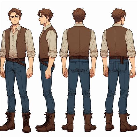 Best 12 How to Draw Character Turnarounds & Character Model Sheets ...