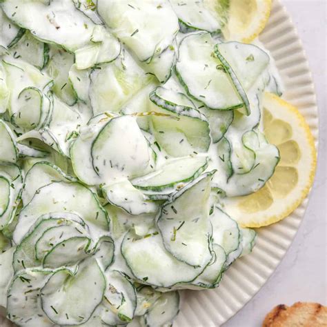 Dill Greek Yogurt Cucumber Salad at Della Gonzales blog