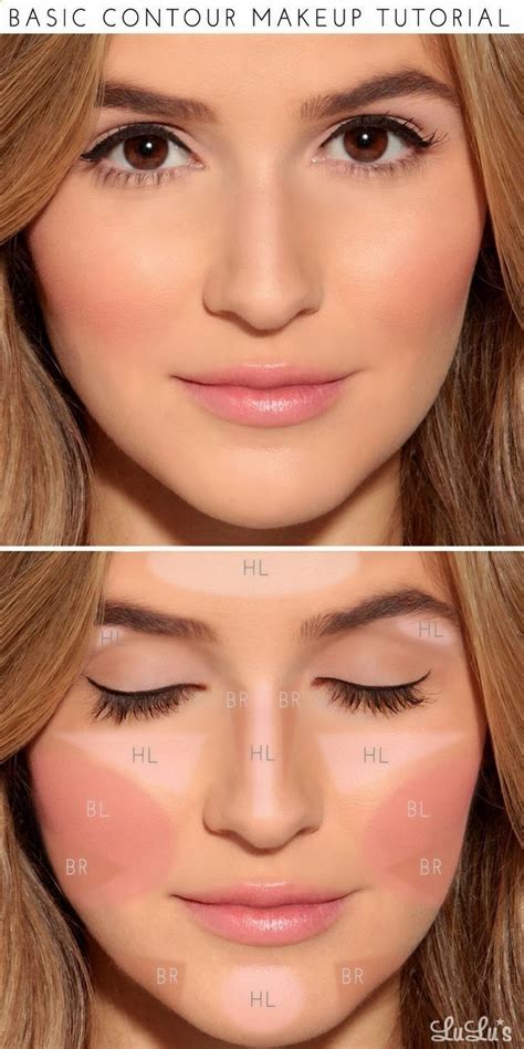 Contouring Makeup Tutorials 的图像结果