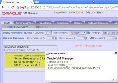 Image result for Oracle VM Manager