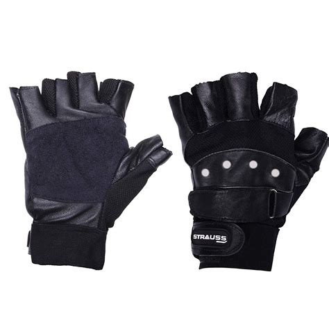 STRAUSS Tiger Leather Gym Gloves, (Medium) – StraussSport