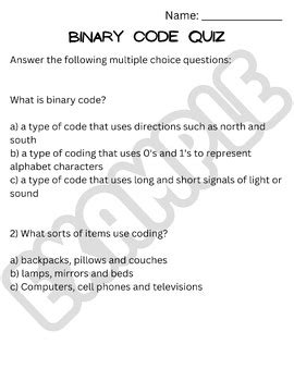 Binary Coding Explained to Kids 的图像结果