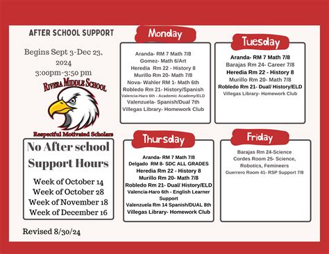 Comprehensive School Safety Plan – About Us – Rivera Middle School