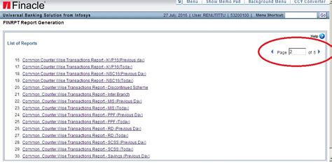 Is long book consolidation report Issue rectified in Finacle?
