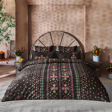 Buy D'DECOR Phulkari Cotton 210TC Ethnic Print 5Pcs Super King Bedsheet ...