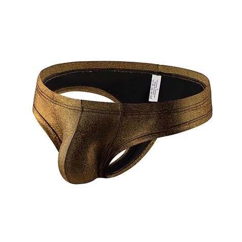 Srogem Mens Sexy Bikini Swimwear Elastic Colorful Bikinis Low Rise ...