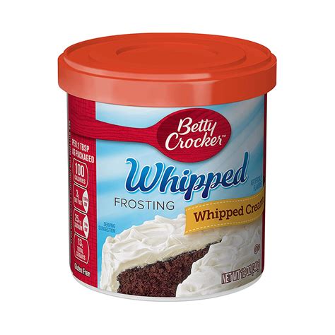 Betty Crocker Whipped Cream Frosting 8 x 340g - Steins Foods