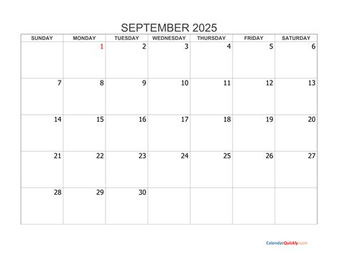 Calendar Of September 2025 And 2026 School