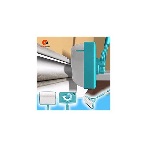 Buy YUNWEI Baseboard Cleaner Tool with Handle 5 Reusable Cleaning Pads ...