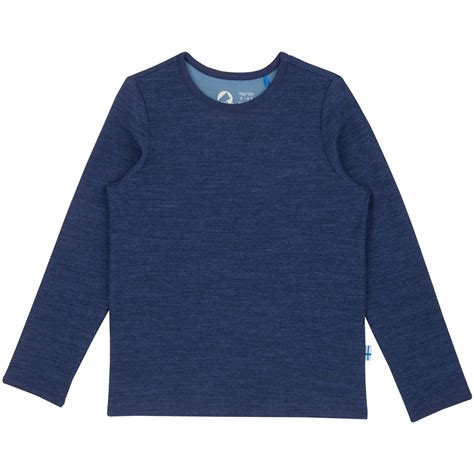 Finkid TAAMO SOFT Longsleeve Shirt Kids - navy | BIKE24
