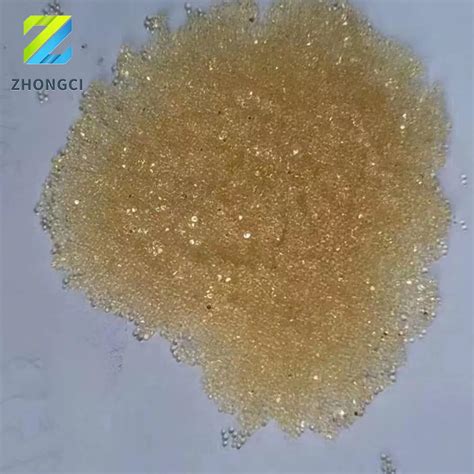 Zhongci 001*10 Antibiotics Extracting Styrene Strong Acid Cation Resin-Ion Exchange Resin ...