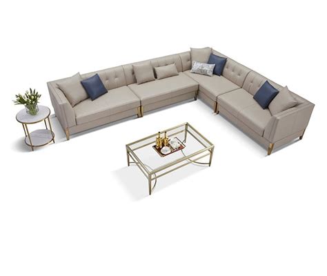 Lion Luxury Sectional Sofa Set – Indian Nest