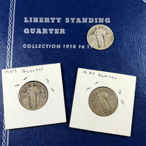 Pre-owned Liberty Standing Quarter Collector's Album 1916-1930*Includes ...