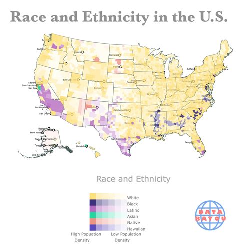 Race and Ethnicity by County Map