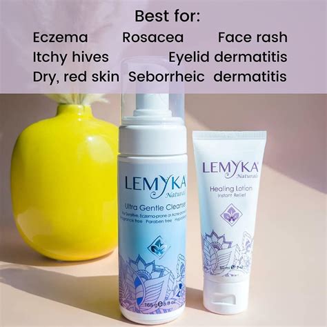 LEMKA Rosacea Cream - Natural Healing for Facial Australia | Ubuy