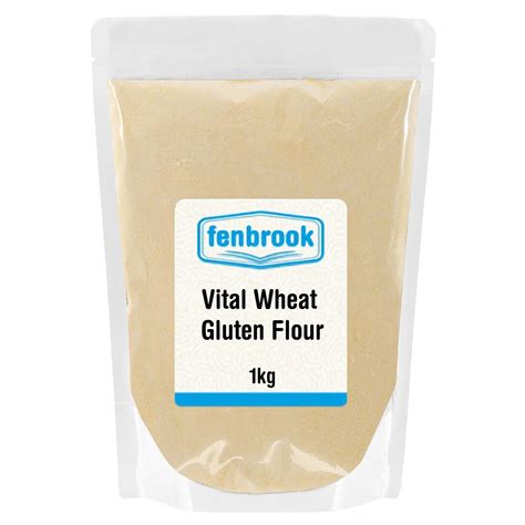 Vital Wheat Gluten Flour 1kg by Fenbrook | Buy Now with Express ...