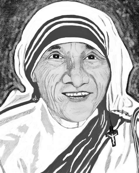 Mother Teresa Easy Pencil Drawing: A Step-by-Step Guide