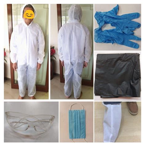 PPE KIT - Biohazard Personal Protection Equipment Kit Disposable ...