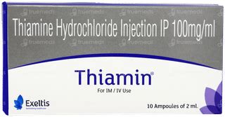 Thiamin Injection: Uses, Side Effects, Price & Substitutes