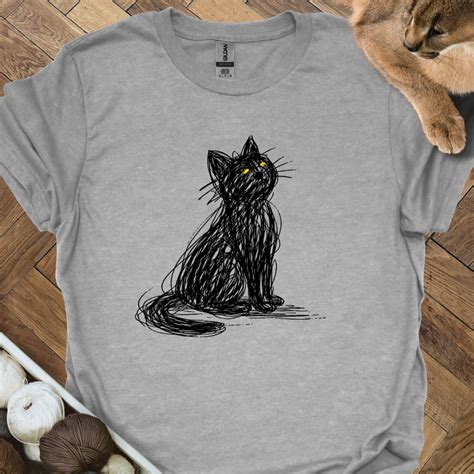Scribble Cat II T-Shirt – Franny&Zoe