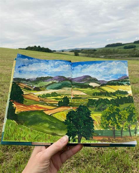 13 rural landscape painting ideas