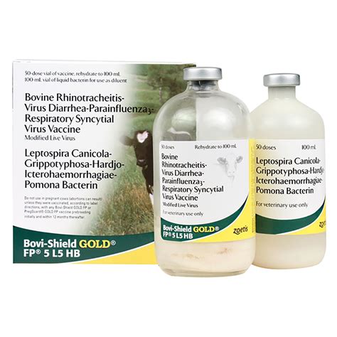 Bovi-Shield GOLD FP 5 L5 HB Cattle Vaccine | PBS Animal Health