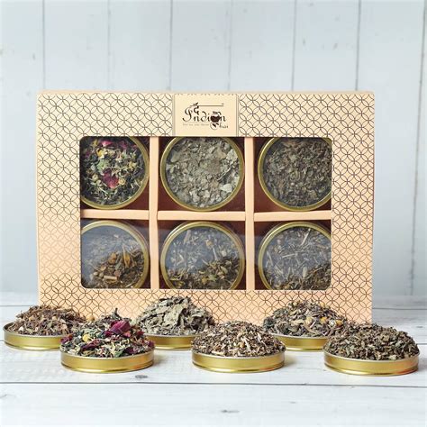 The Indian Chai - Aarogyam Health and Wellness Gift Box - Curated Tea ...