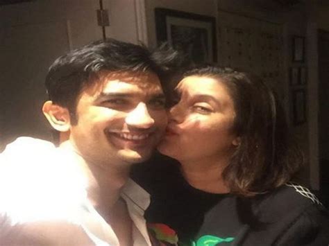 'Your mother is hugging you n keeping you safe,' Farah Khan on Sushant ...