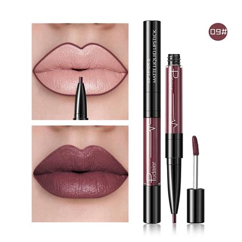 Buy Double-headed dumb lip lip liner waterproof lip liner stick pen lip ...