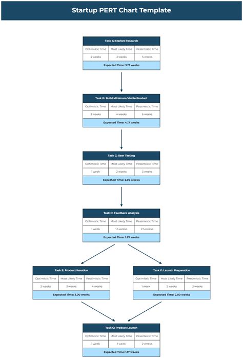 Image result for Pert Chart Format