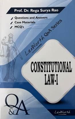 Constitutional Law - I (Questions And Answers): Buy Constitutional Law ...