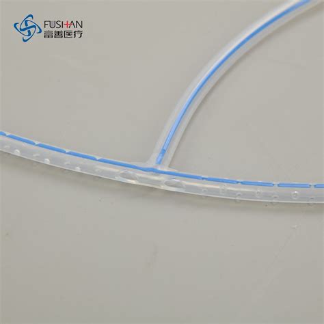 Fushan Disposable Silicone T-Shaped Perforated Drain Tube for ...