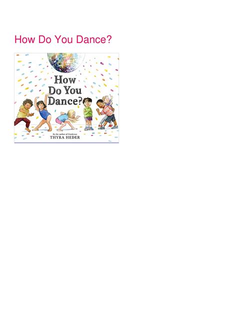 How Do You Do Dance 的图像结果