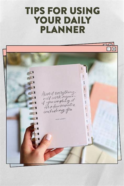 Image result for Daily Planner Tips