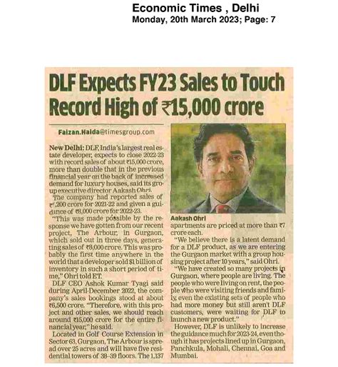 About Founder DLF | Life at DLF - DLF India
