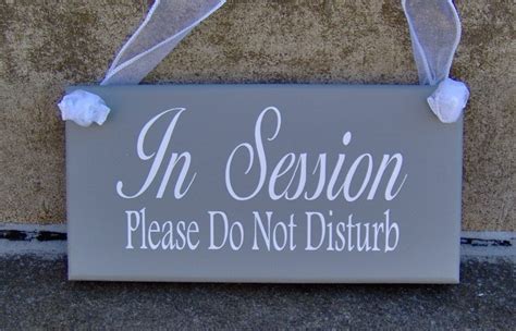 In Session Please Do Not Disturb Sign 的图像结果