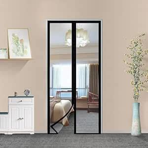 Royalkart® Transparent PVC Magnetic Door Curtain | Hands Free Self ...