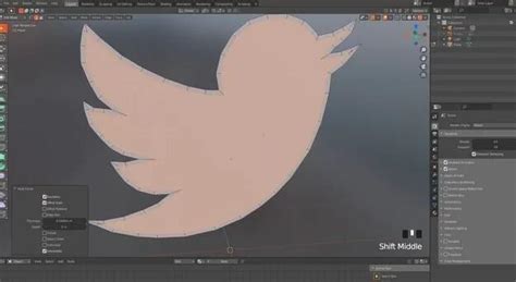 Урок для новичков 3D логотип из 2D в blender 3d (3d logo in blender ...