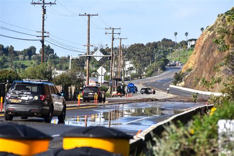 PCH closed both directions near Latigo Canyon and Corral Canyon due to ...