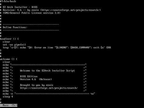 Image result for Arch Linux Install Script