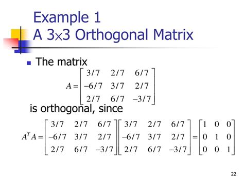 Image result for Orthogonal Matrix Problems