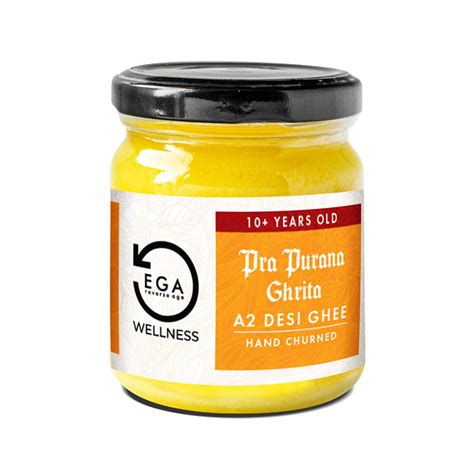 Pra Purana Ghrita Aged Indian Ghee A2 Sattva (10+ years) | EGA – EGA ...