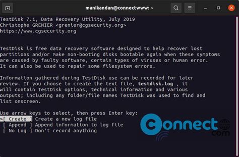 Image result for Undelete File Using TestDisk Windows