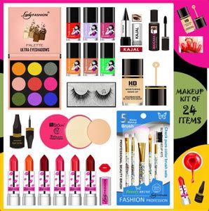 HD Fashion 24 in One Daily use Premium Makeup Kit DPLM58 - Price in ...