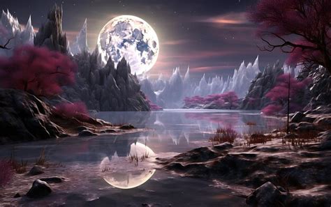 Alien World Landscape 的图像结果