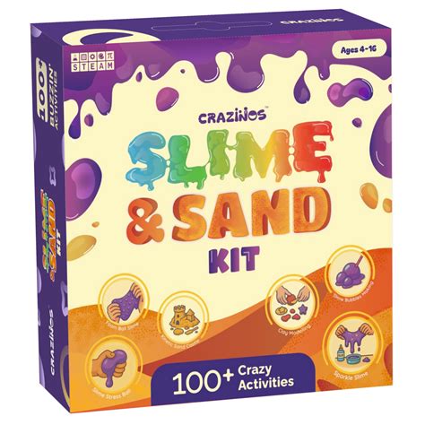 2 Kits | Mega Science Kit + Slime & Sand Kit Combo | For 8-10 learners ...